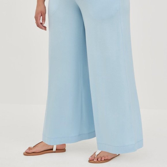 Torrid Soft Knit Wide Leg Pants - Sz 2 NWOT - Picture 2 of 4